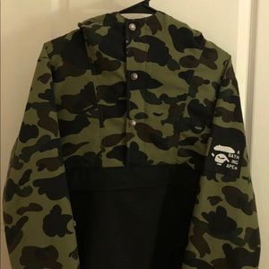 Bape Half Zip Anorak